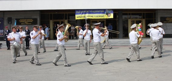 Перше вересня луцького «міліцейського» ліцею. ФОТО