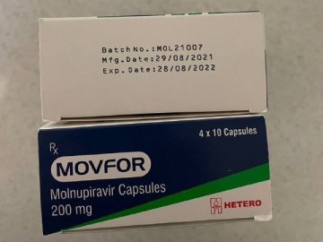 Волинь отримає 869 курсів пігулок від коронавірусу найближчим часом