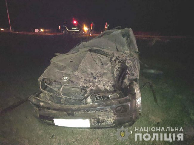 В аварії на Рівненщині травмувалися двоє поліцейських. ФОТО