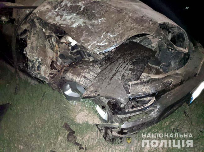 В аварії на Рівненщині травмувалися двоє поліцейських. ФОТО