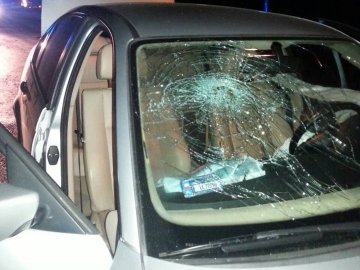 У Луцьку в аварію потрапив скандальний Олександр Волянюк. ФОТО