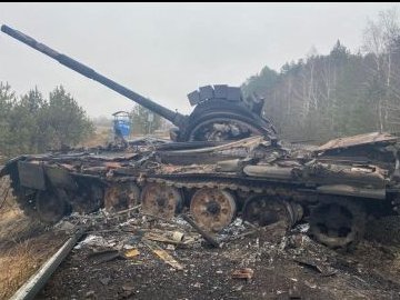 Скільки техніки російських окупантів знищили за 40 діб війни