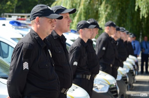 В Луцьку презентували групи реагування патрульної поліції. ФОТОРЕПОРТАЖ