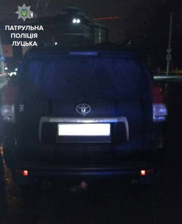 У Луцьку затримали  п'яного екс-високопосадовця