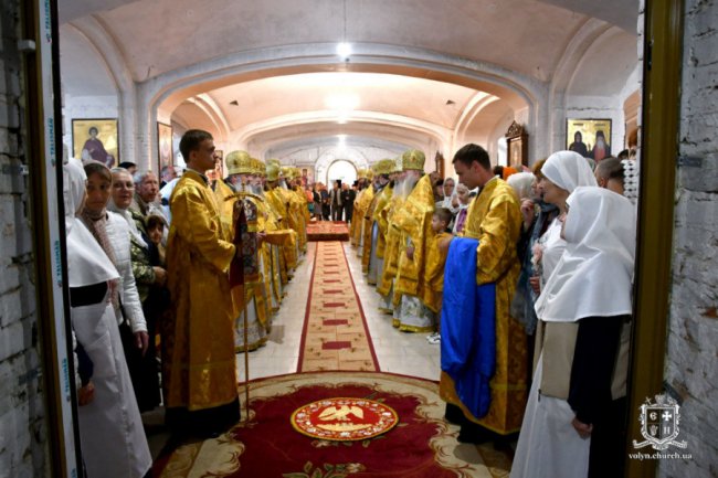 Очільник УПЦ (МП) на Волині Нафанаїл відсвяткував ювілей. ФОТО