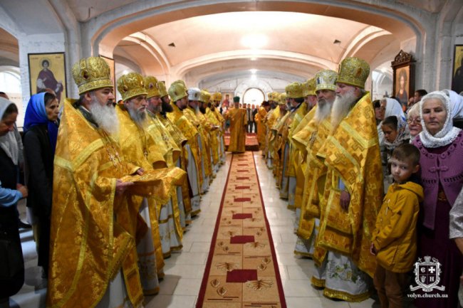 Очільник УПЦ (МП) на Волині Нафанаїл відсвяткував ювілей. ФОТО