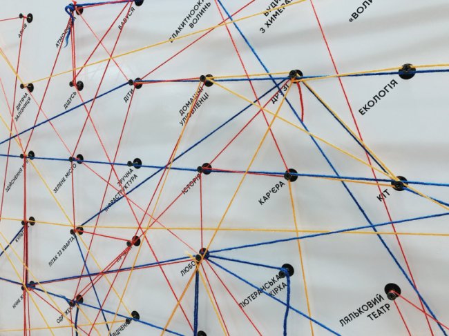 У «Промені» з’явилася креативна інсталяція про любов до нашого міста*