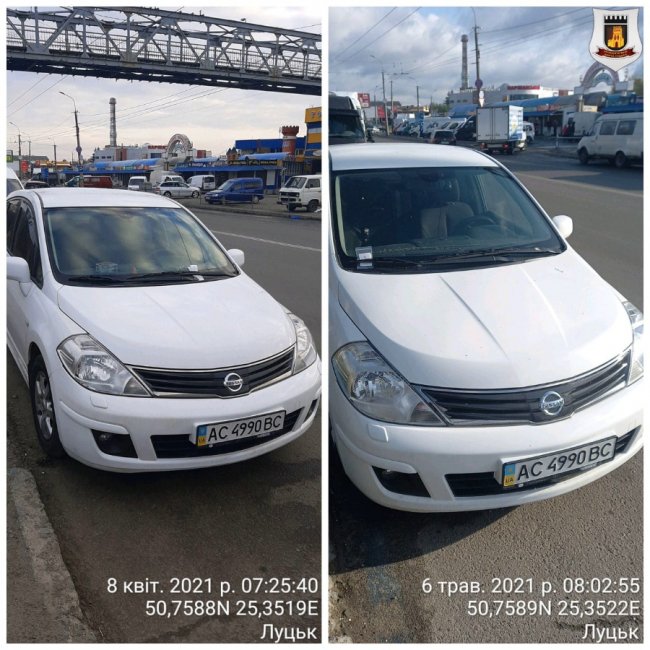 Муніципали у Луцьку відкрили 16 проваджень на водійку, яка не платила за парковку