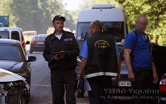 На Волині − погоня із перестрілкою. ФОТО