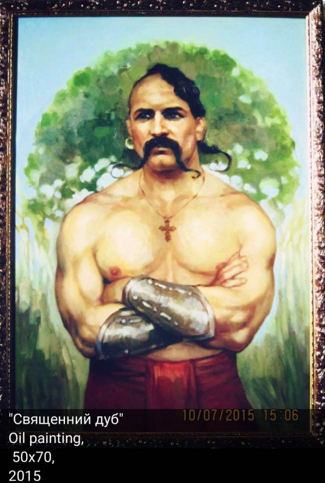 Волинська художниця продає власні картини заради української армії