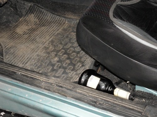 У Луцьку зловили п'яного водія, який допомагав другу