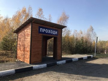 На Волині лісівники облаштували дві автобусні зупинки. ФОТО