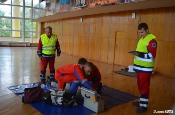 У Луцьку проходить чемпіонат серед бригад екстреної медичної допомоги. ФОТО. ВІДЕО