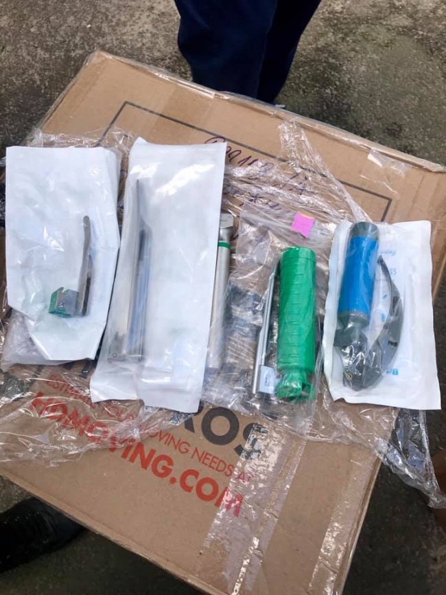 Луцька лікарня отримала від американців  благодійну допомогу. ФОТО