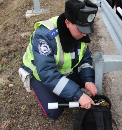 Пасажир  автобуса Київ-Луцьк віз з АТО арсенал боєприпасів. ФОТО. ВІДЕО