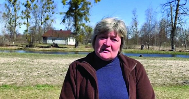 Пані Ольга (скрін з відеозвернення)