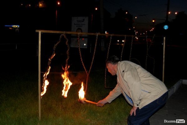 Романюк «підпалив» Луцьк, щоб було більше туристів