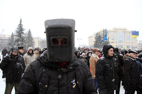 Народне віче у Луцьку. ФОТО