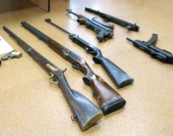 У лучанина вилучили арсенал зброї. ФОТО