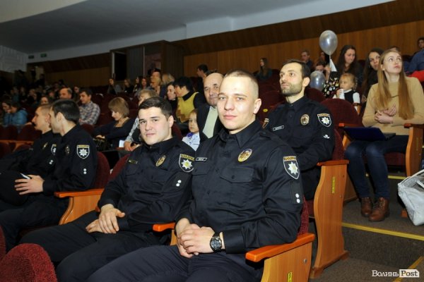 Фото з першого «дня народження» патрульної поліції Луцька