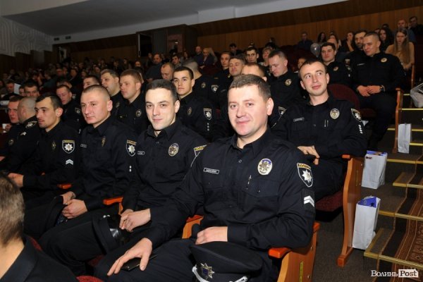 Фото з першого «дня народження» патрульної поліції Луцька
