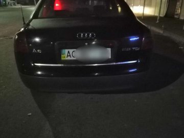 Поліцейські затримали п'яного волинянина на Audi 