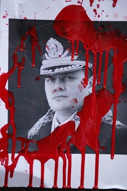 Як пікетували дім Захарченка. ФОТО