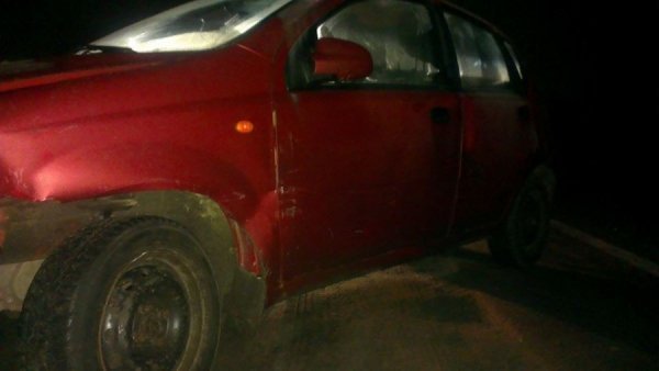 Фото машини Тетяни Чорновол після нападу