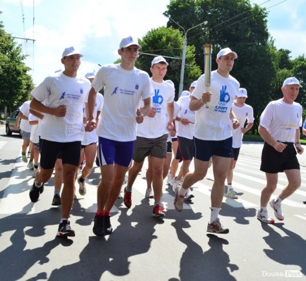 У Луцьку проводжали олімпійців. ФОТО 