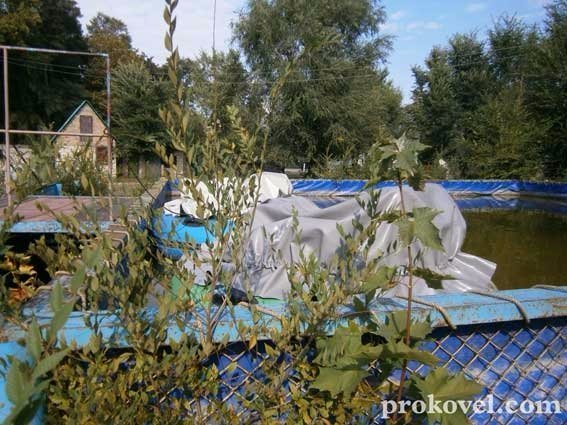 У Ковелі містечко розваг для дітей - у бур'янах. ФОТО