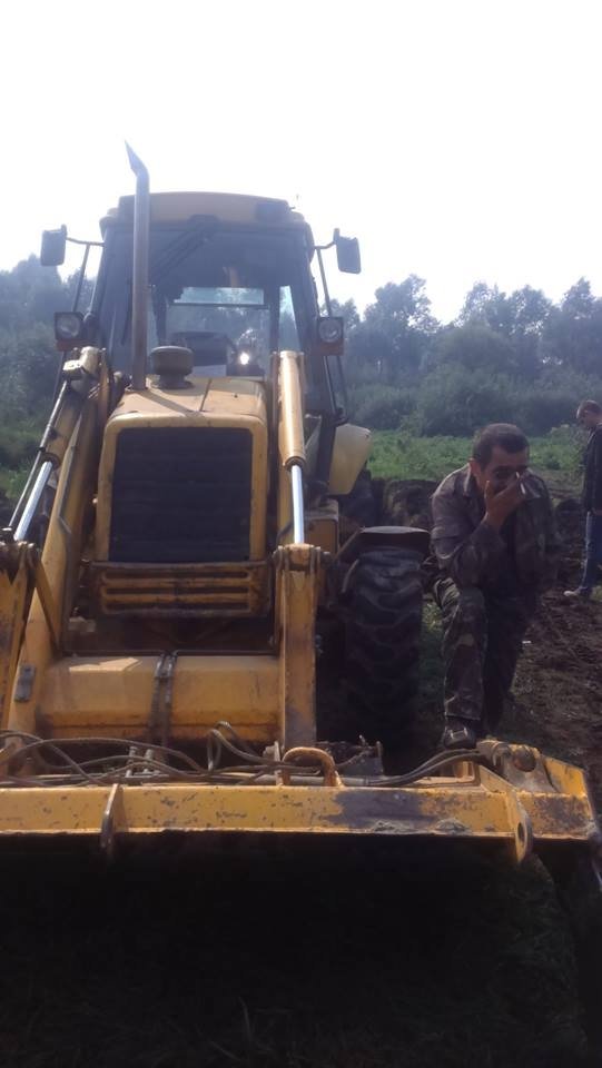 Під Луцьком зупинили незаконний видобуток чорнозему 