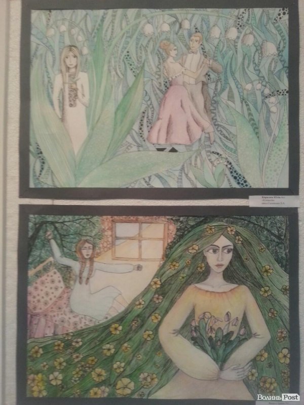 Герої творів Лесі Українки на малюнках дітей. ФОТО 