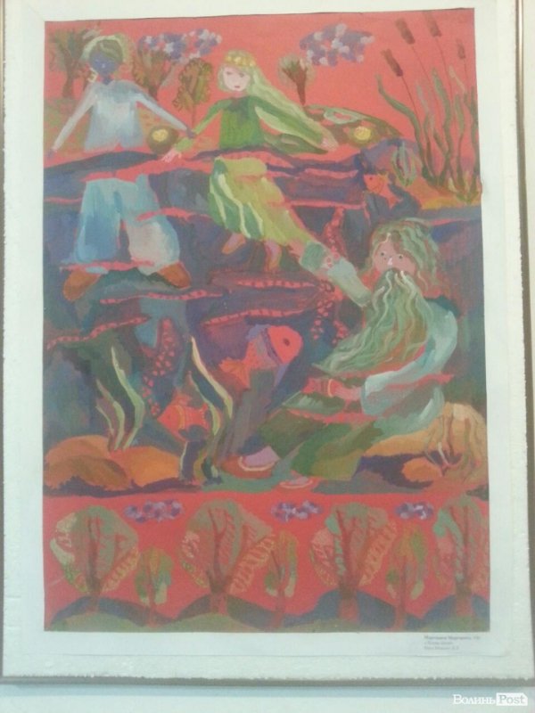 Герої творів Лесі Українки на малюнках дітей. ФОТО 