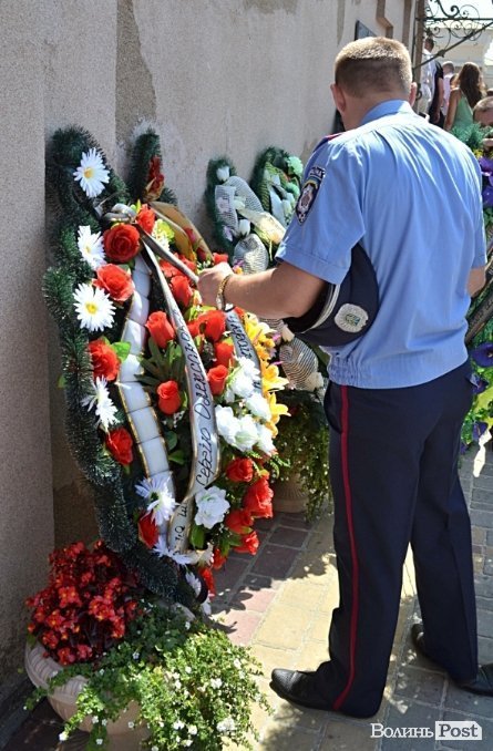 У Луцьку прощалися з загиблим «айдарівцем». ФОТО