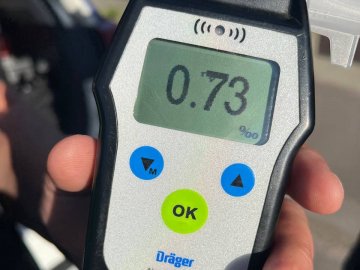 П’яного водія на Волині видало порушення правил дорожнього руху