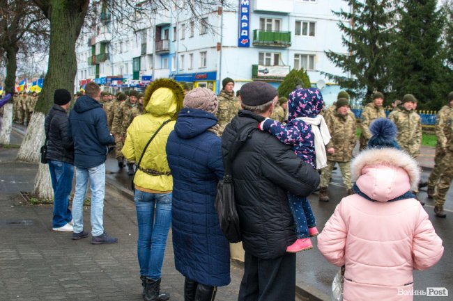 Нарешті вдома! 14-та бригада пройшла маршем у Володимирі. ФОТО