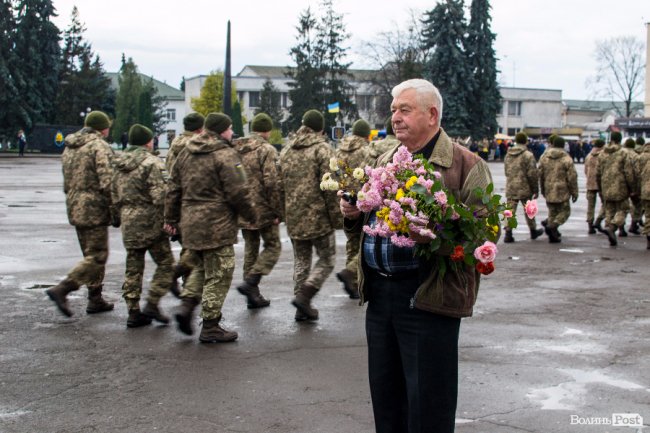 Нарешті вдома! 14-та бригада пройшла маршем у Володимирі. ФОТО