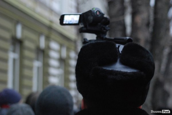 Пікет міліції та прокуратури в Луцьку. ФОТО