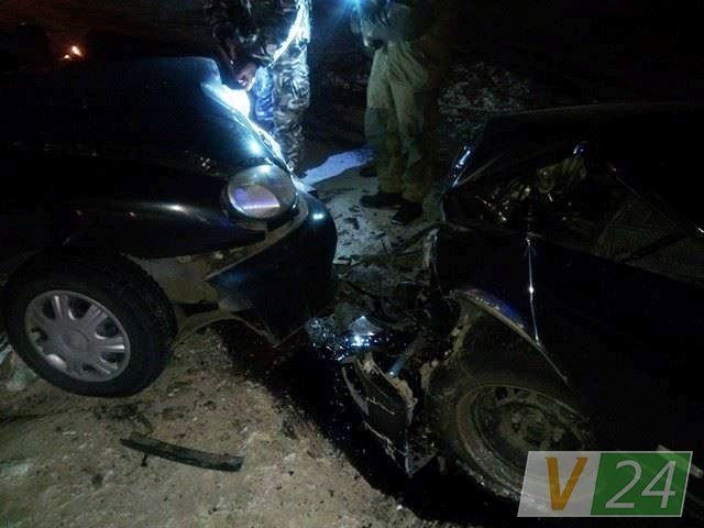 Подвійна аварія в Луцьку: фура і два легковики