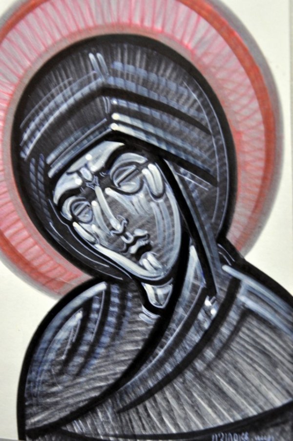 Лучанин створив колекцію картин 364 святих. ФОТО