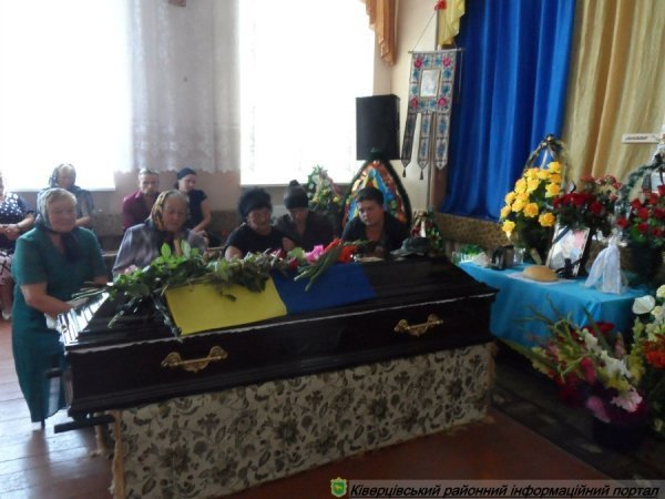 Поховали волинянина, що загинув в бою під Донецьком. ФОТО