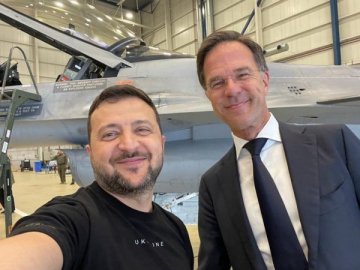 Україна отримає 42 літаки F-16 від Нідерландів після навчань, –  Зеленський