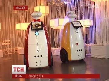 В Україні оженили роботів. ВІДЕО