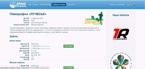 Платний спорт: скільки коштувала спортсменам участь у півмарафоні «Лучеськ»