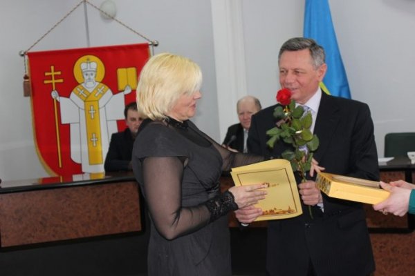 Луцькі комунальники святкують професійне свято. ФОТО