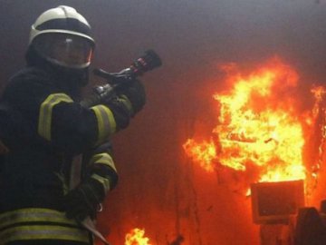 У Луцьку горів балкон багатоквартирного будинку