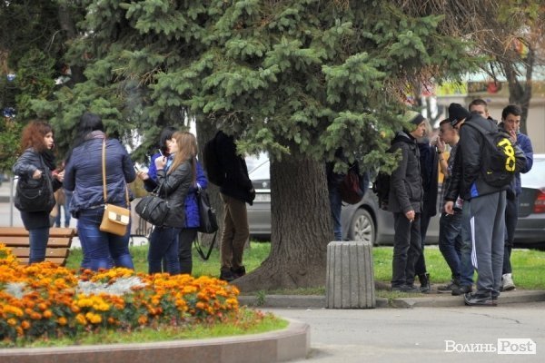 Луцькі студенти. БУДНІ МІСТА