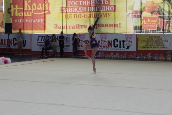 У Луцьку побувала відома гімнастка. ФОТО