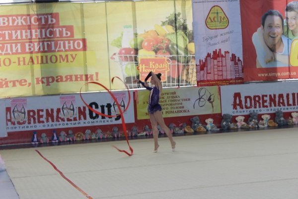 У Луцьку побувала відома гімнастка. ФОТО