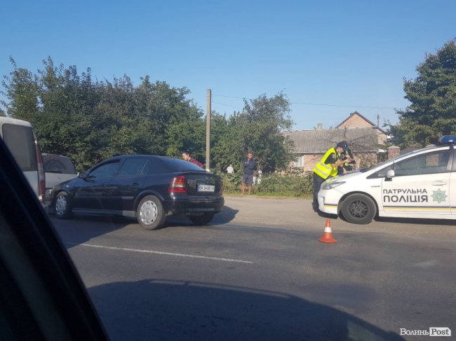 У Луцьку на Ківерцівській – аварія. ФОТО